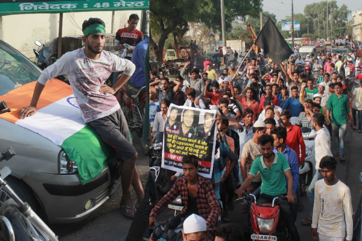 Meerut city divided into four Zones after lathi charge, Police force deployed