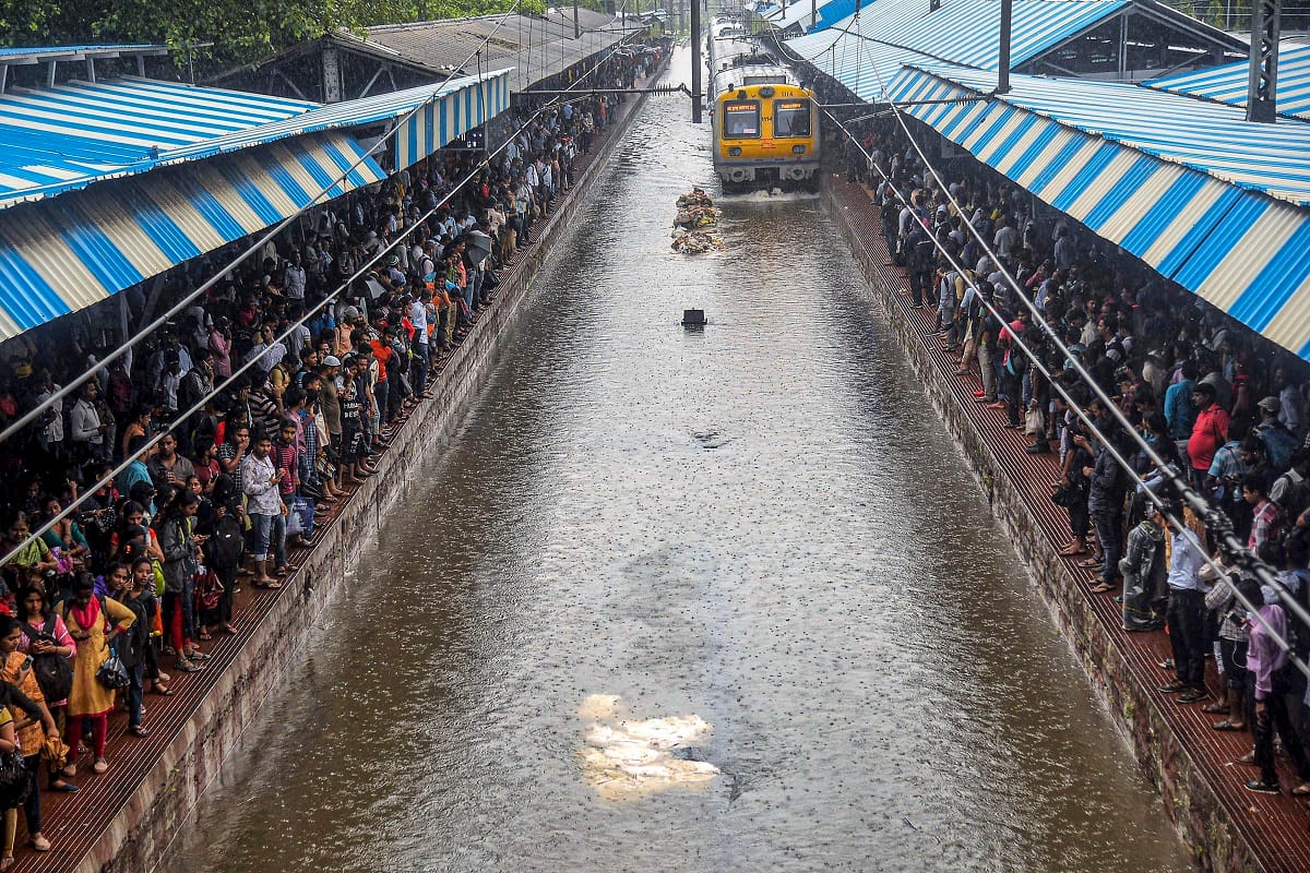 Heavy rain brought good weather at some places and problems at some others, see pictures