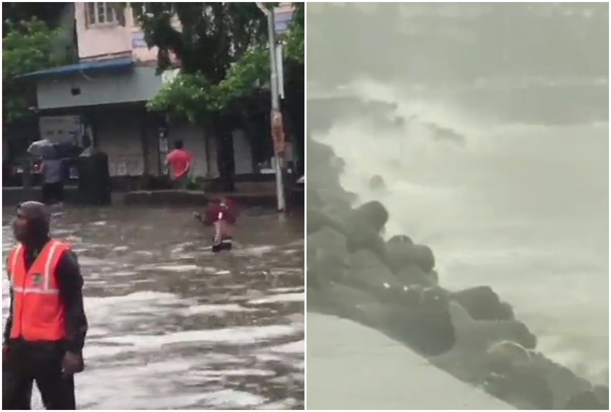 Heavy rain alert in Mumbai today, Indian railways canceled many trains