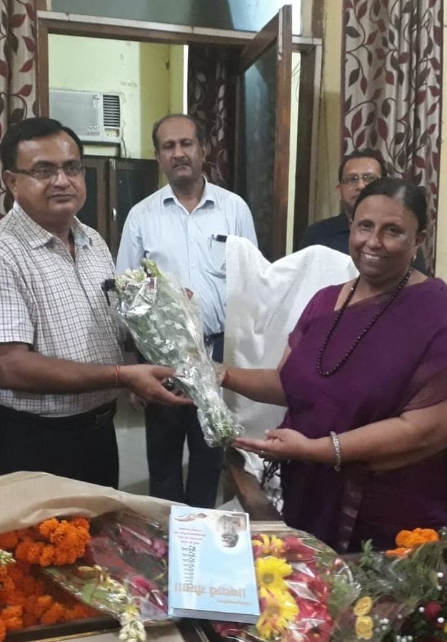 UPHSC director Dr. Preeti got retirement.