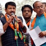 manoj tiwari vijay goel vijendra gupta