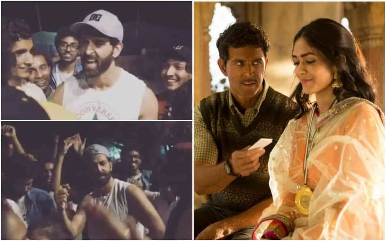 Hrithik roshan Dance On Pawan Singh Song Lollipop Lagelu in Super 30 Wrap up party