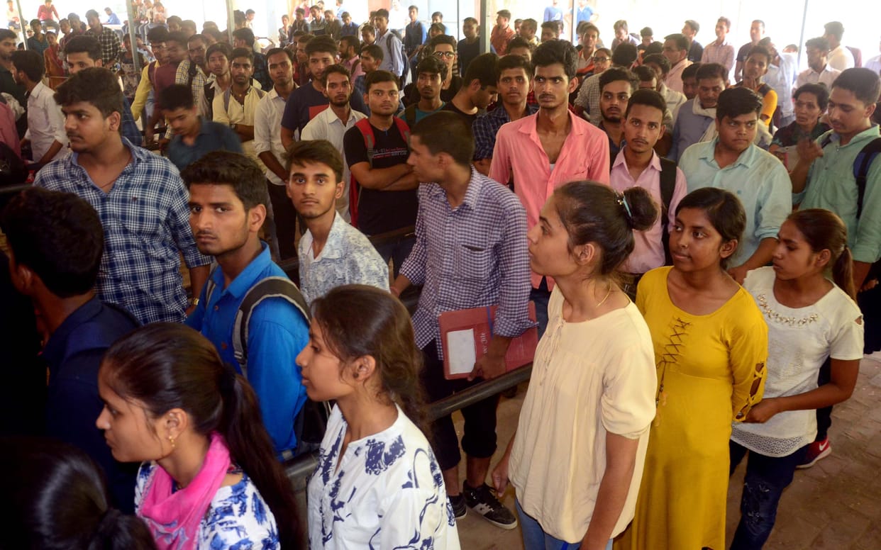 Cut-off of allahabad university for admission to BA