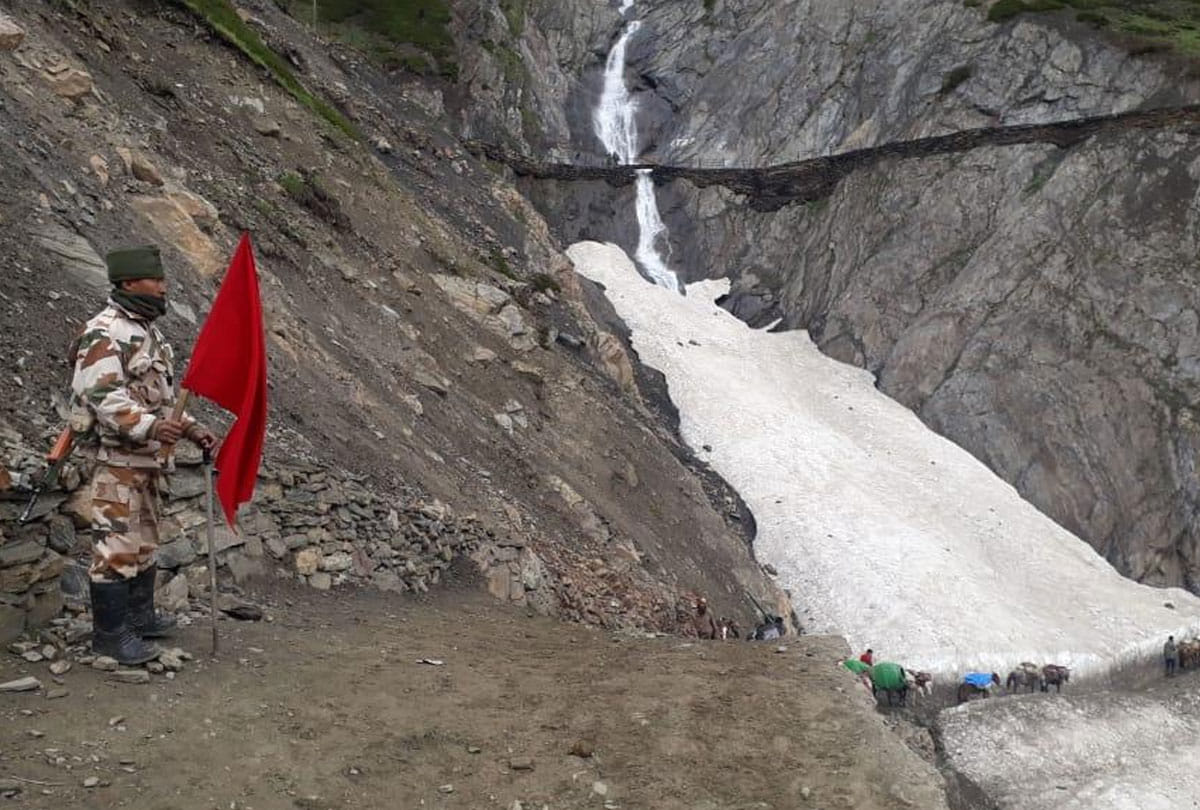 amarnath yatra 2019: Baltal and Pahalgam pilgrim increased, 16745 worshiped amarnath gufa