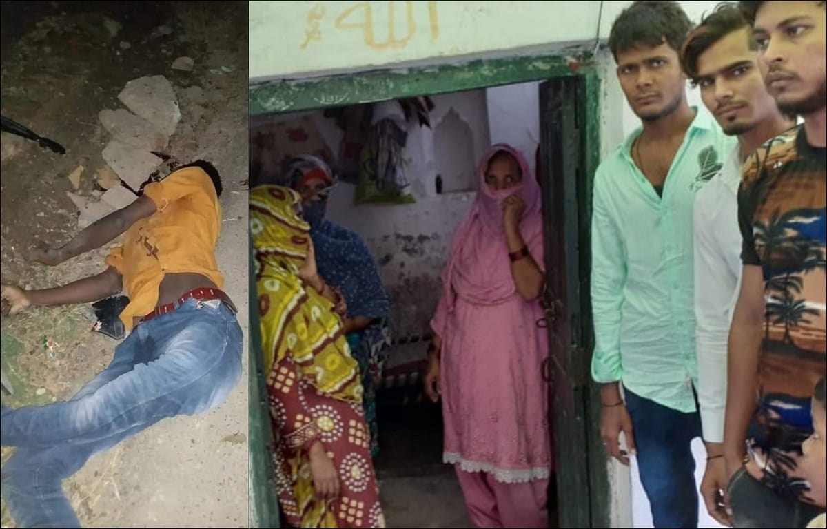 Truck killed three friends in azamgarh in night