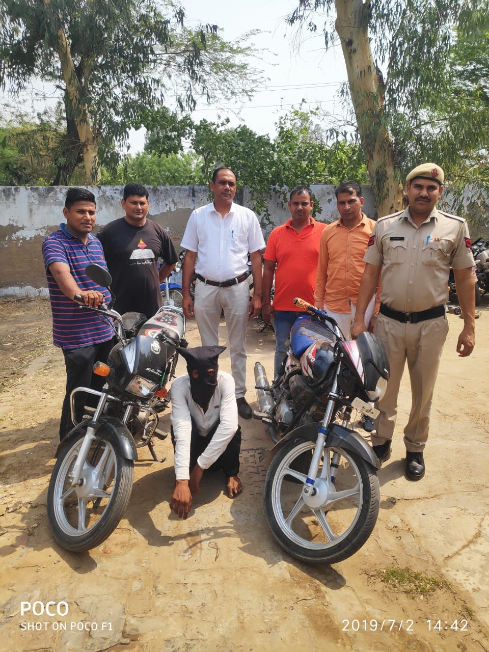 Thief arrested with bike