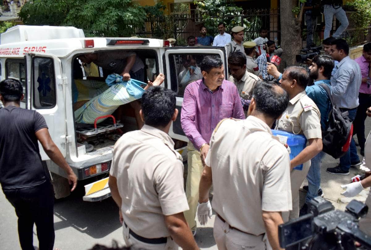 gurugram scientist family murder suicide case wife Dr. Sonu and daughter Aditi mobile Data is empty