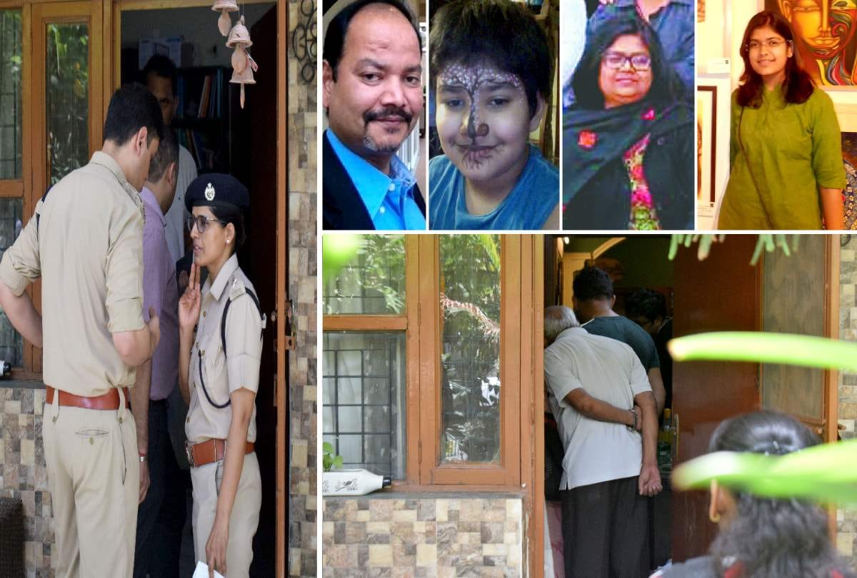 Gurugram murder and suicide case Maid unconscious after seeing dead body