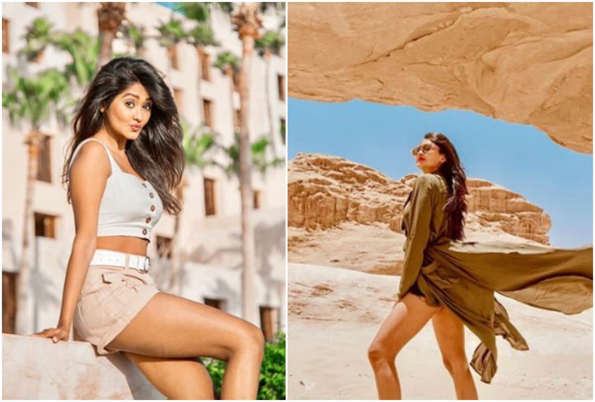 Yeh Rishta Kya Kehlata Hai actress Kanchi singh vacation at Jordon