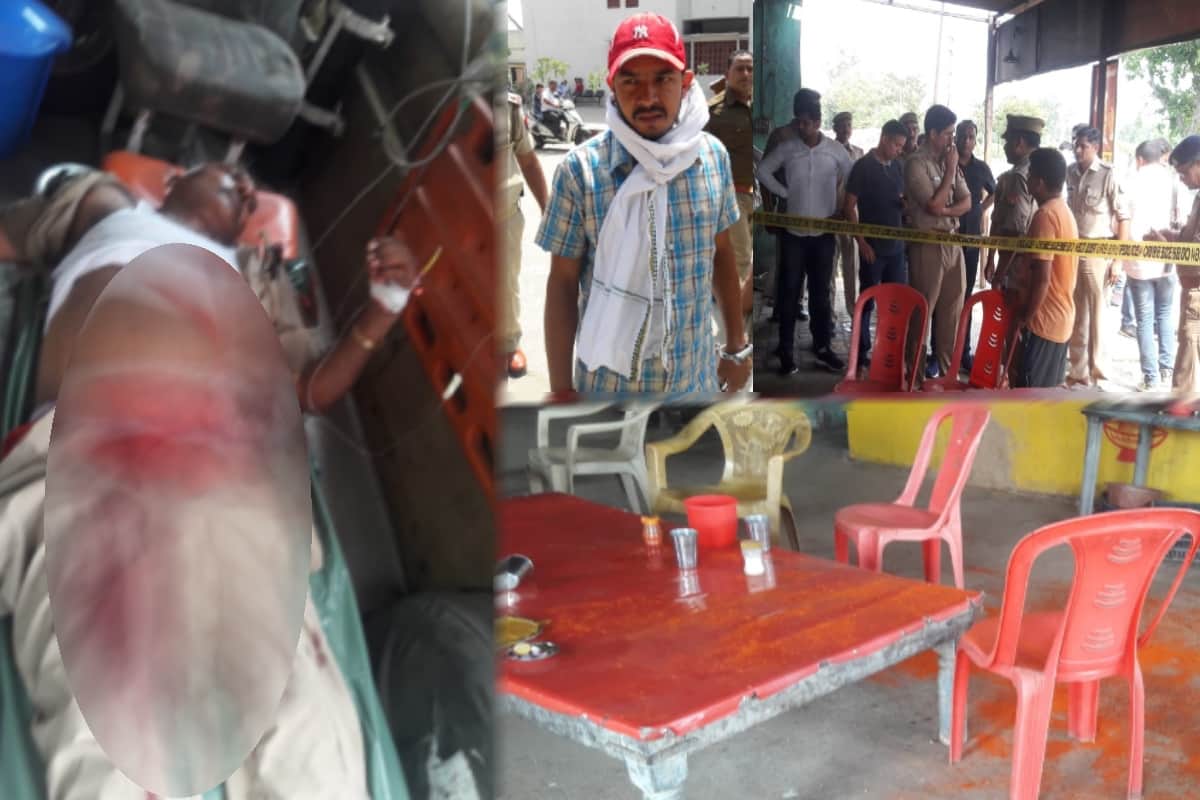 badmash Free a criminal from police custody in Muzaffarnagar