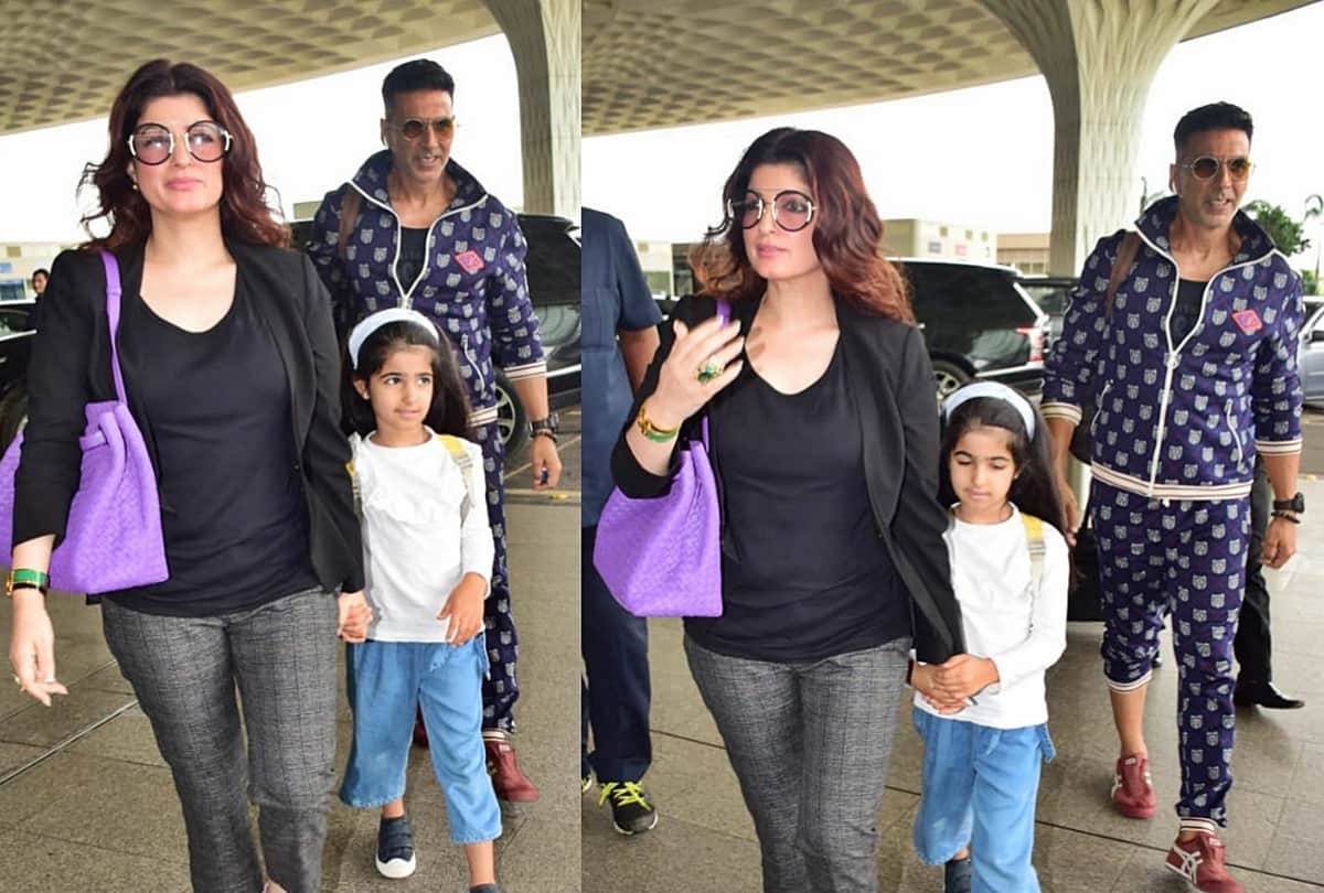 Akshay Kumar and Twinkle Khanna finally managed to dash off to London for a holiday