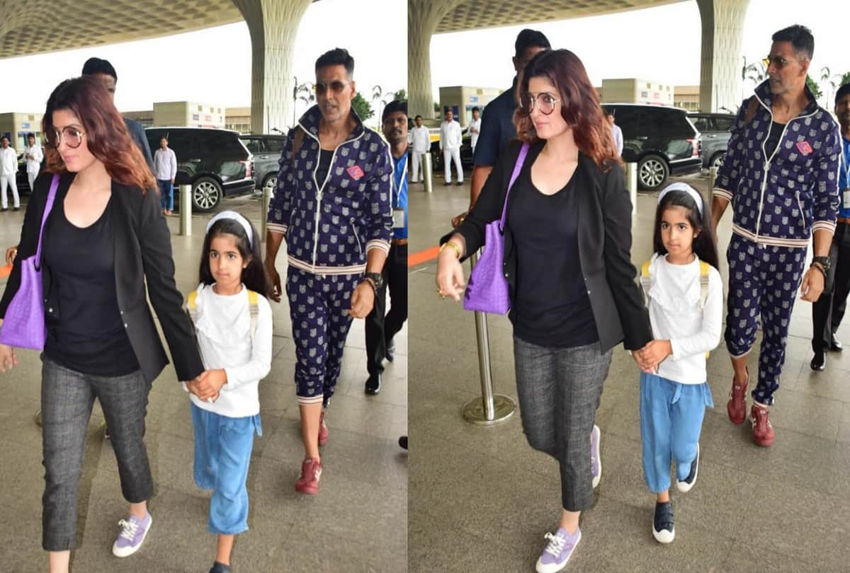 Akshay Kumar and Twinkle Khanna finally managed to dash off to London for a holiday