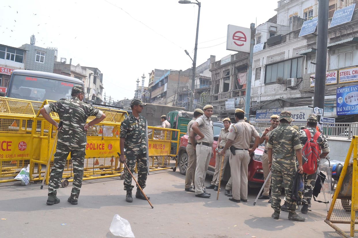 Haujkaji riot ; accused identifies by cctv footage