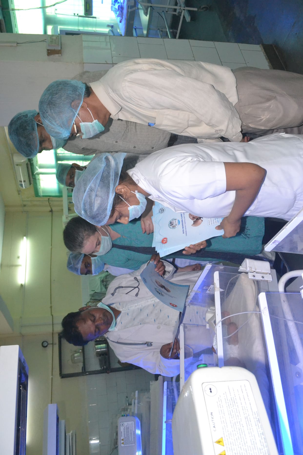 canada university team see health facility in hospital