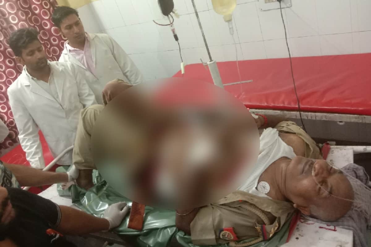 Absconding from police custody in Muzaffarnagar, badmash were following police from cutcherry