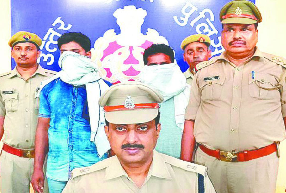 Etah Police Arrested Reward accused in encounter