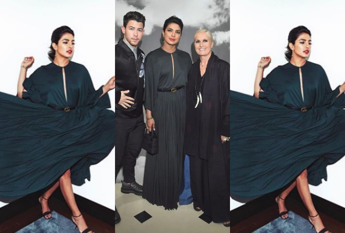 priyanka chopra maria grazia dior paris fashion week 2019