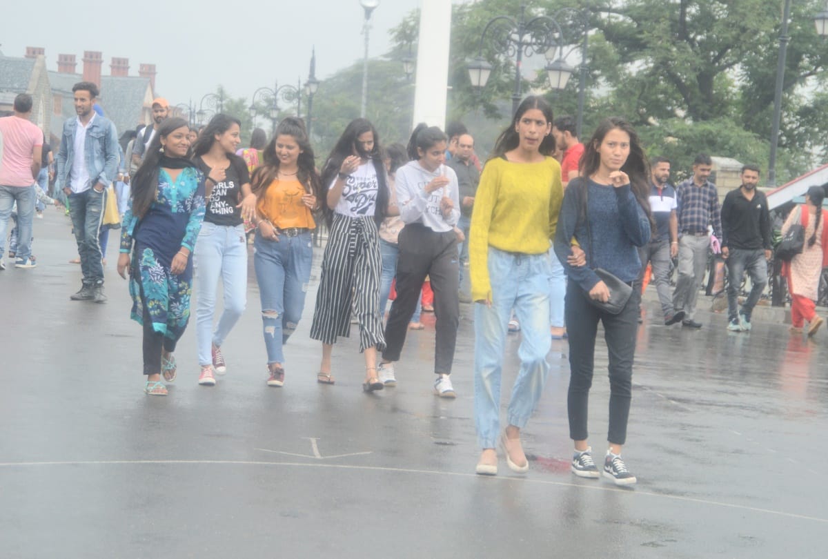 monsoon in himachal: warning of heavy rainfall for two days