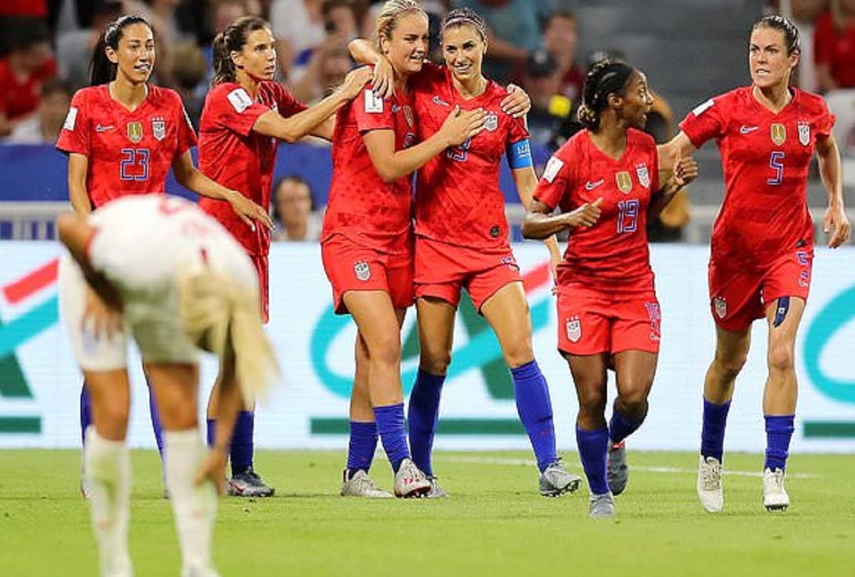 Champion USA makes it to the final of fifa women world cup after defeating england
