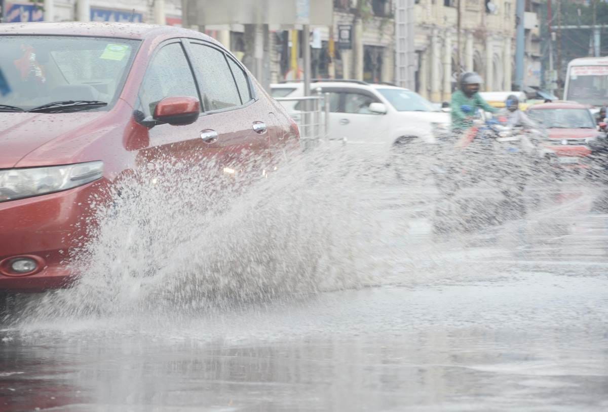 first rain of month of july in lucknow