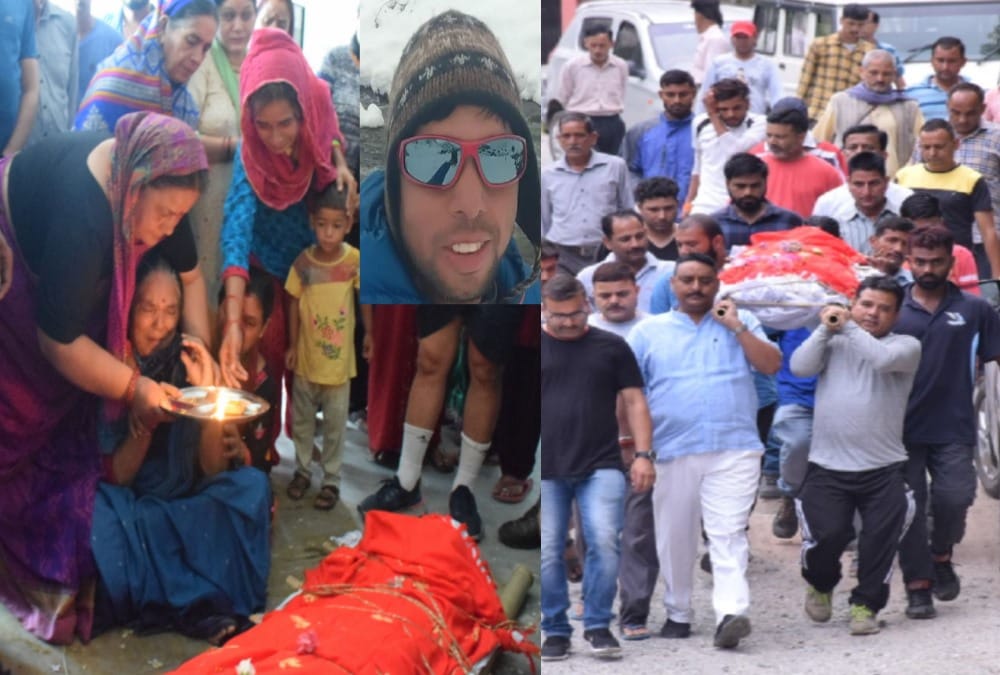 Indian Climbers Guide chetan pandey Funeral emotional photos 