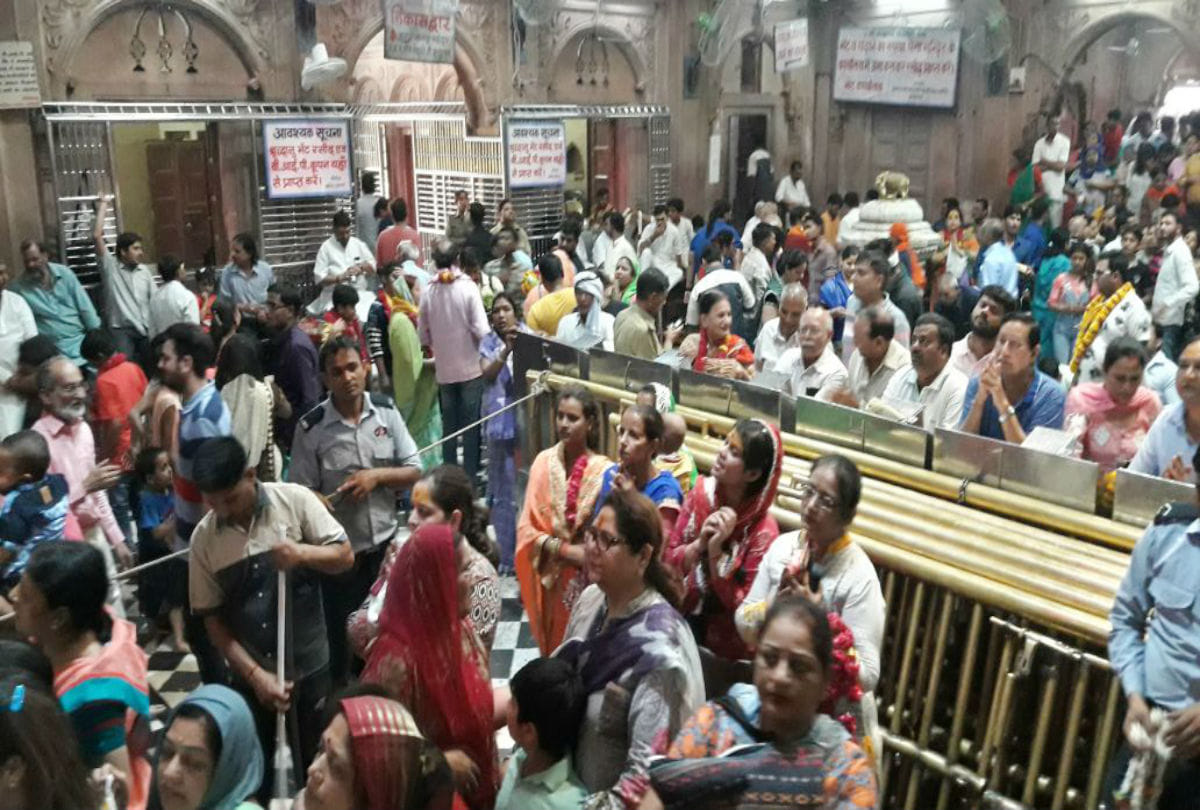 Rathyatra Mahostava celebrations in Banke Bihari Temple Vrindavan