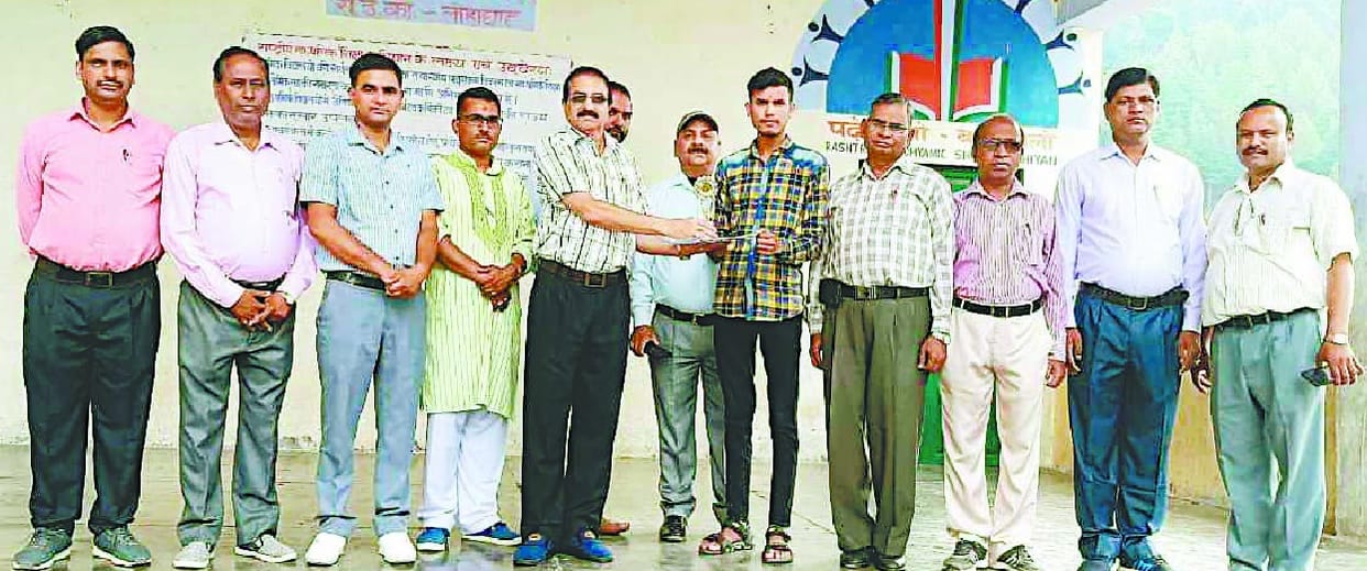 Rakesh is seleted for Inspired Award