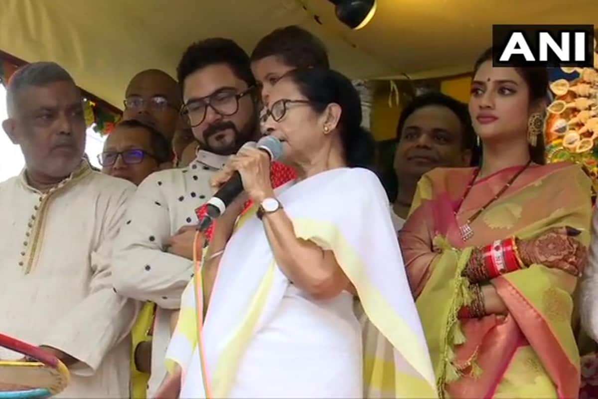 TMC MP Nusrat Jahan flag off Jagannath Rath Yatra