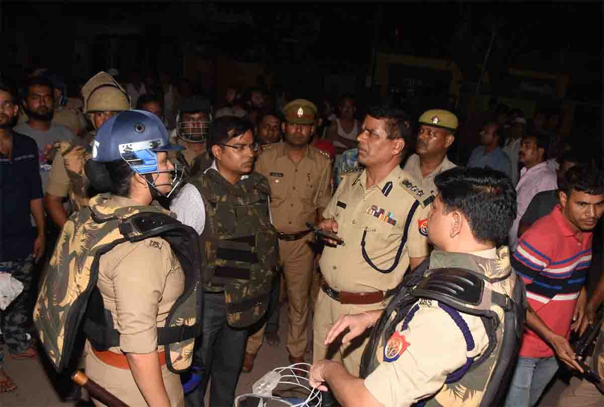 muslim man beaten in kanpur after not saying Sloganeering jai shri ram