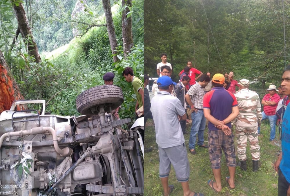 Car Accident in pithoragarh Three killed during going to hospital photos 