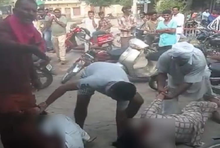 Beaten Women Of scheduled caste And Dragged By Hair In Faridkot