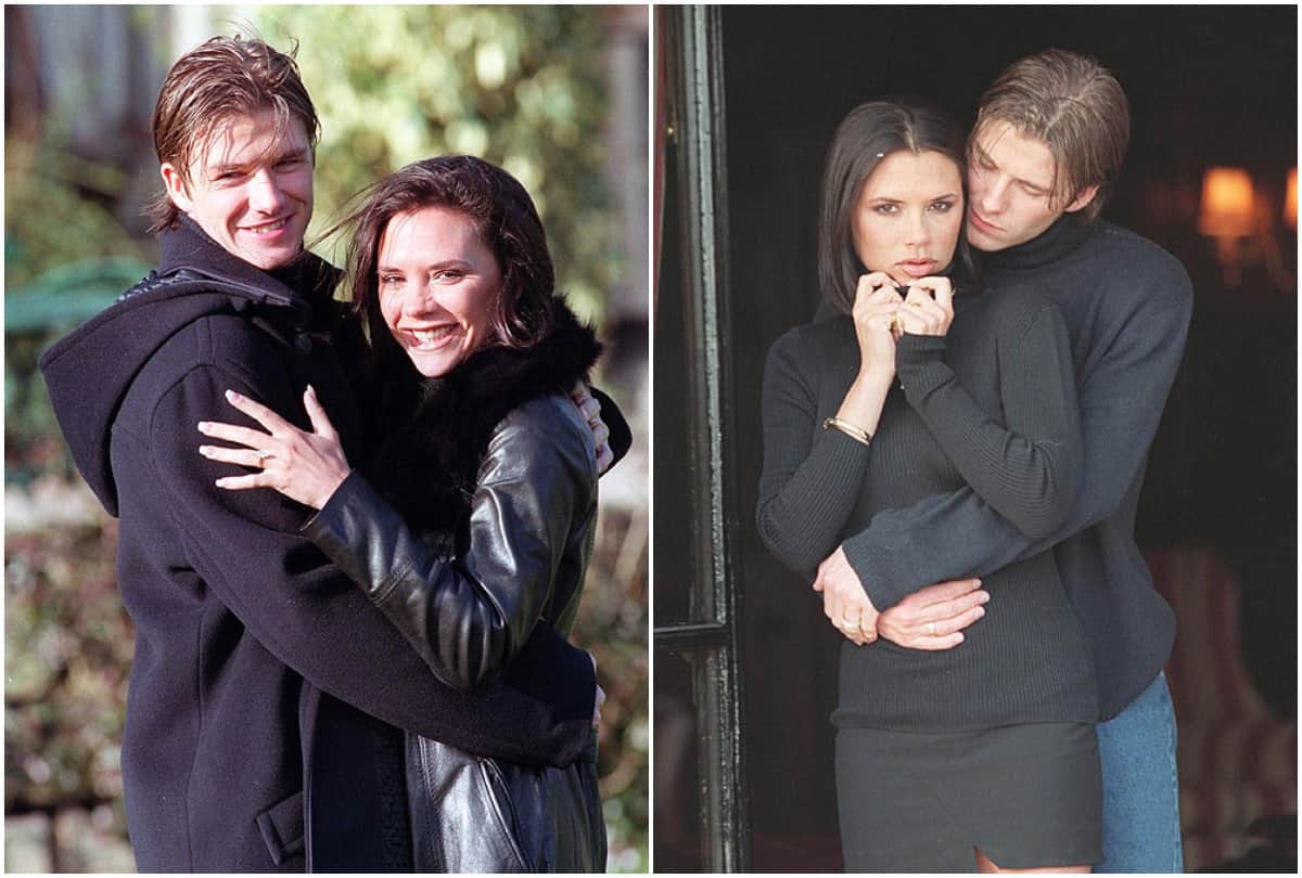 Victoria and David Beckham Beckham love story