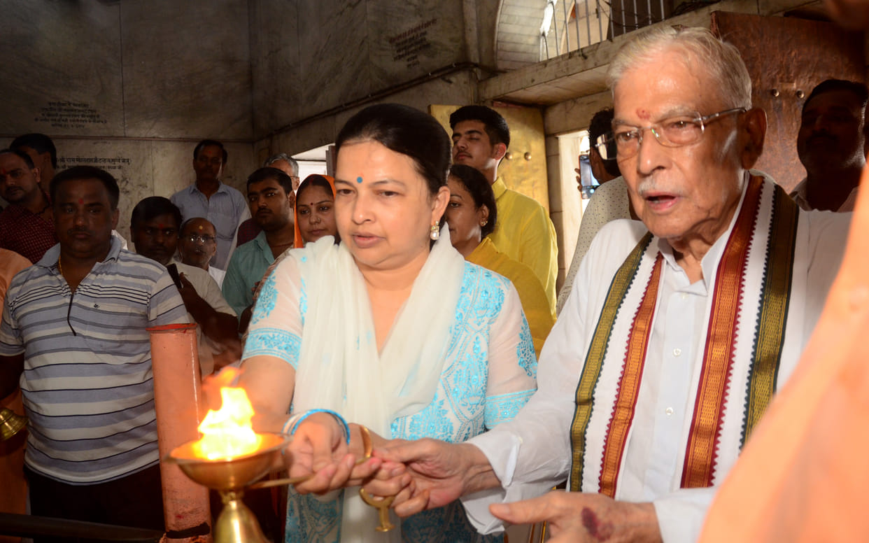 After selling the bungalow, Dr. Joshi made a presence in the court of Mother Kalyani