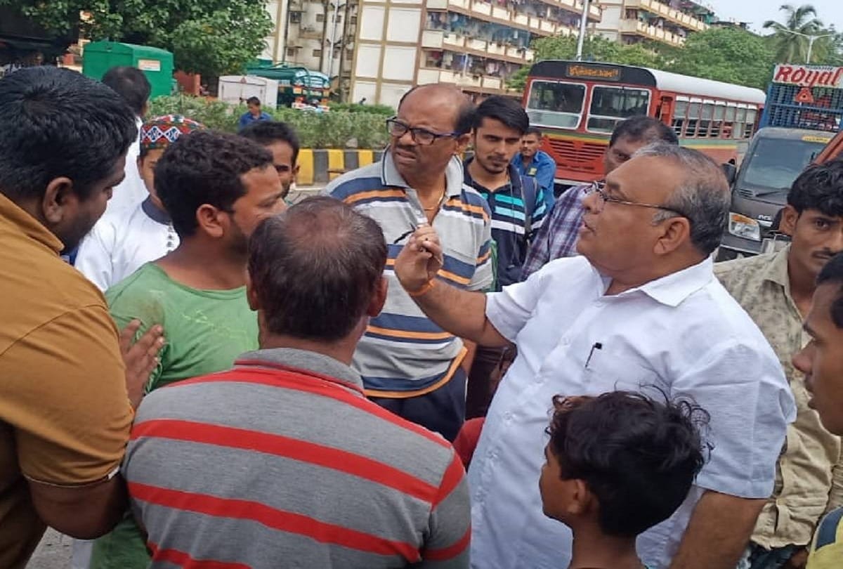 Shiv Sena MLC Milind Vaidya beaten truck driver, video captured in camera