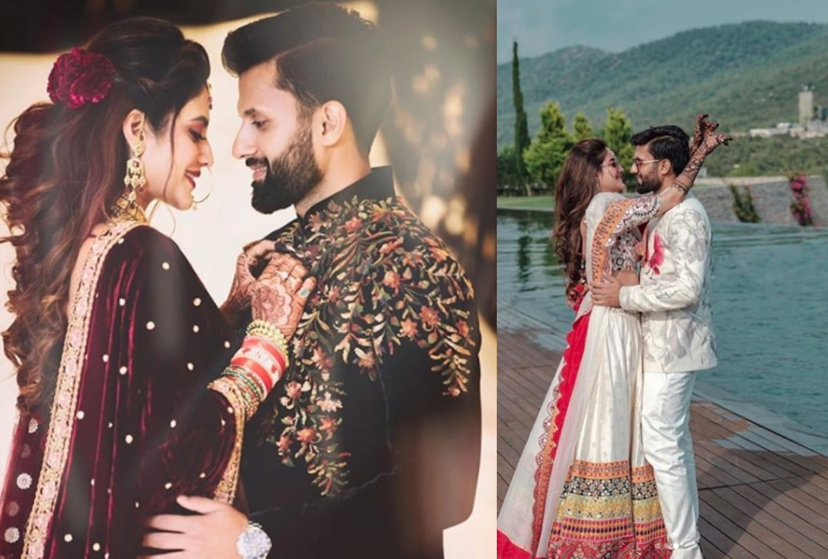 nusrat jahan nikhil jain wedding reception look and stunning style