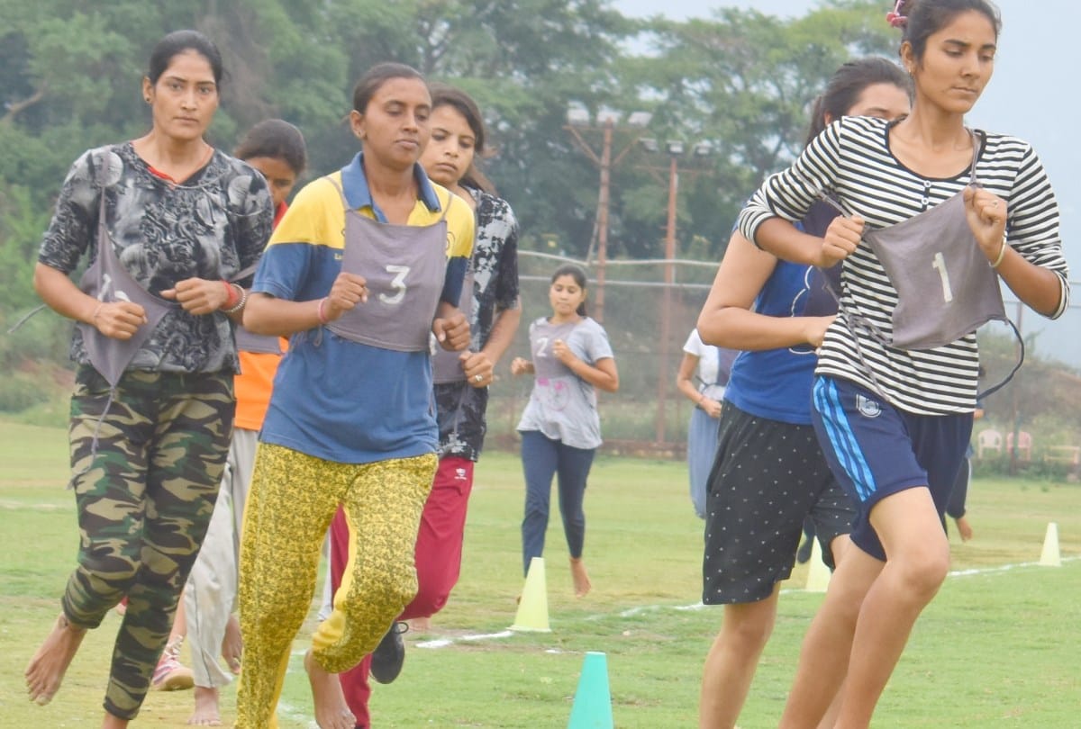 Women Military Police GD Rally Bharti Indian Army 2020 in kharga stadium ambala cantt