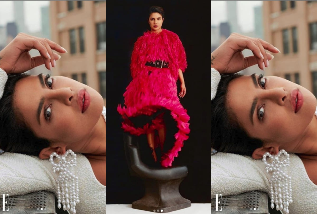 priyanka chopra elle magazine cover photoshoot for august 2019