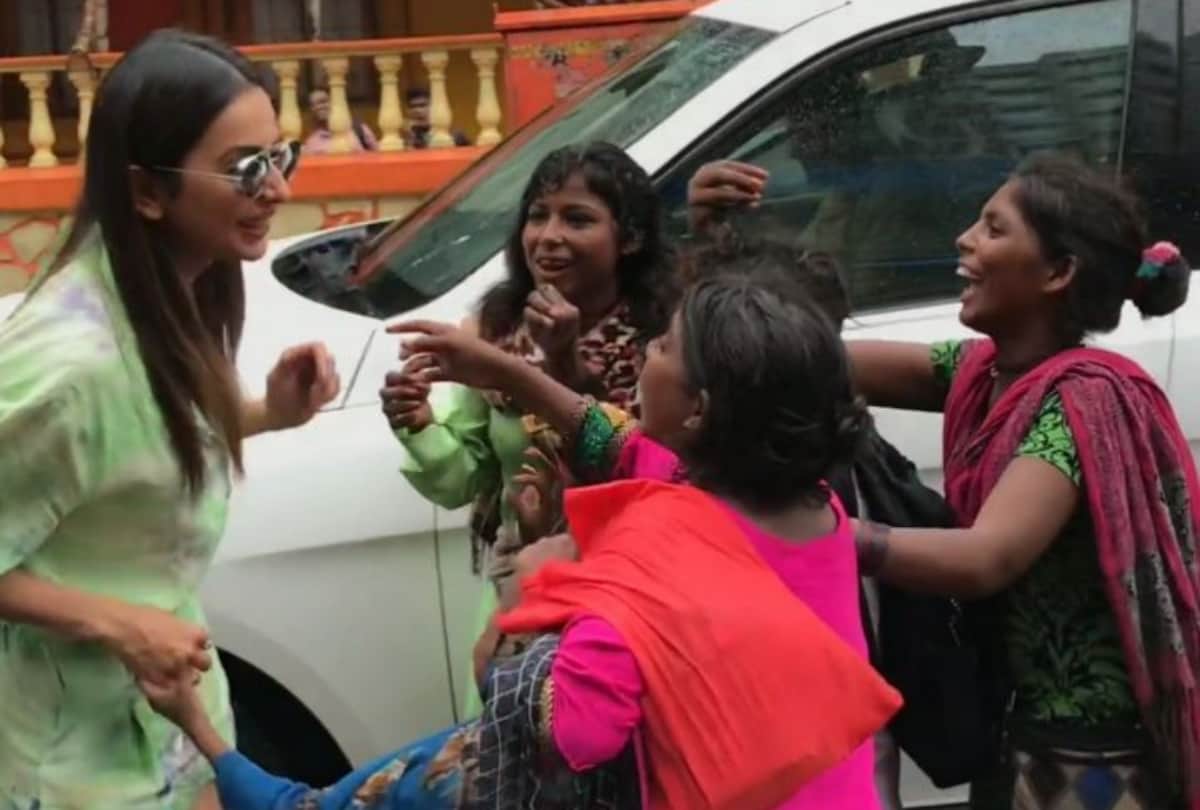 street children mobbed De De Pyaar De actress Rakul Preet Singh video goes viral
