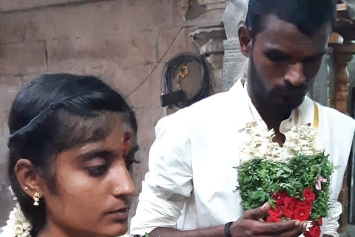 inter-caste couple murdered by unidentified group of people in Thoothukudi district