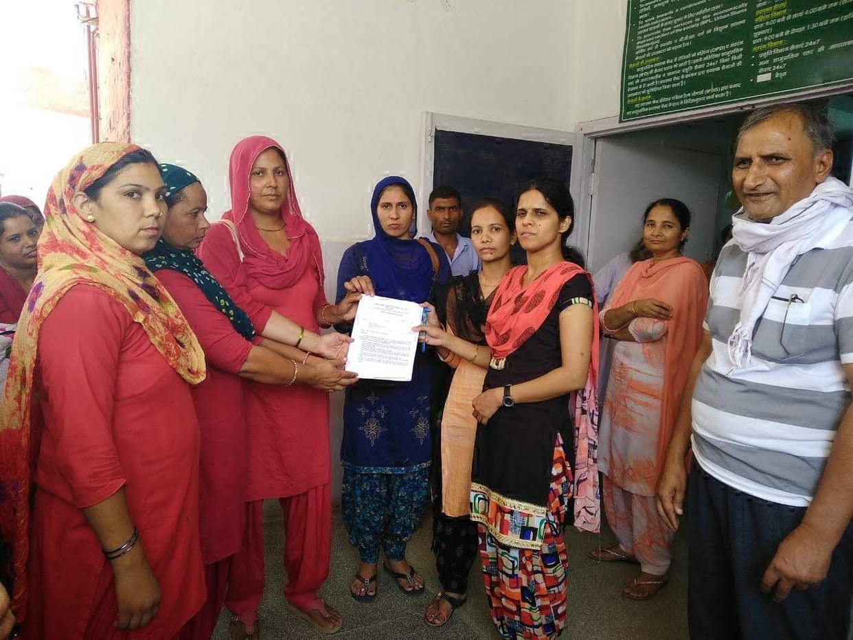 ashas protest
