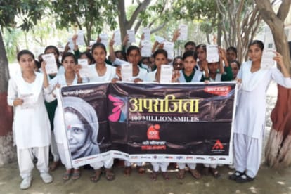 Aprajita100 million Smiles: guest aware girls in law and safety