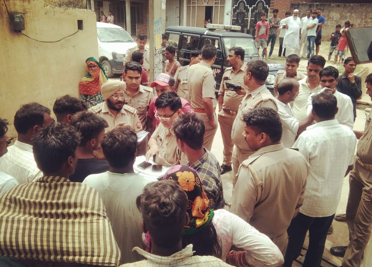 Muzaffarnagar riots in protest against tampering