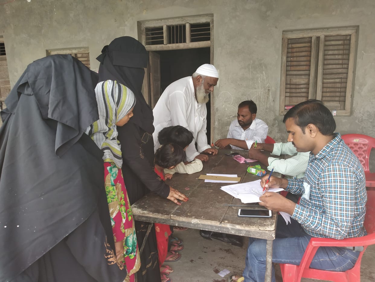 11453 people vote in jila panchayat byelection
