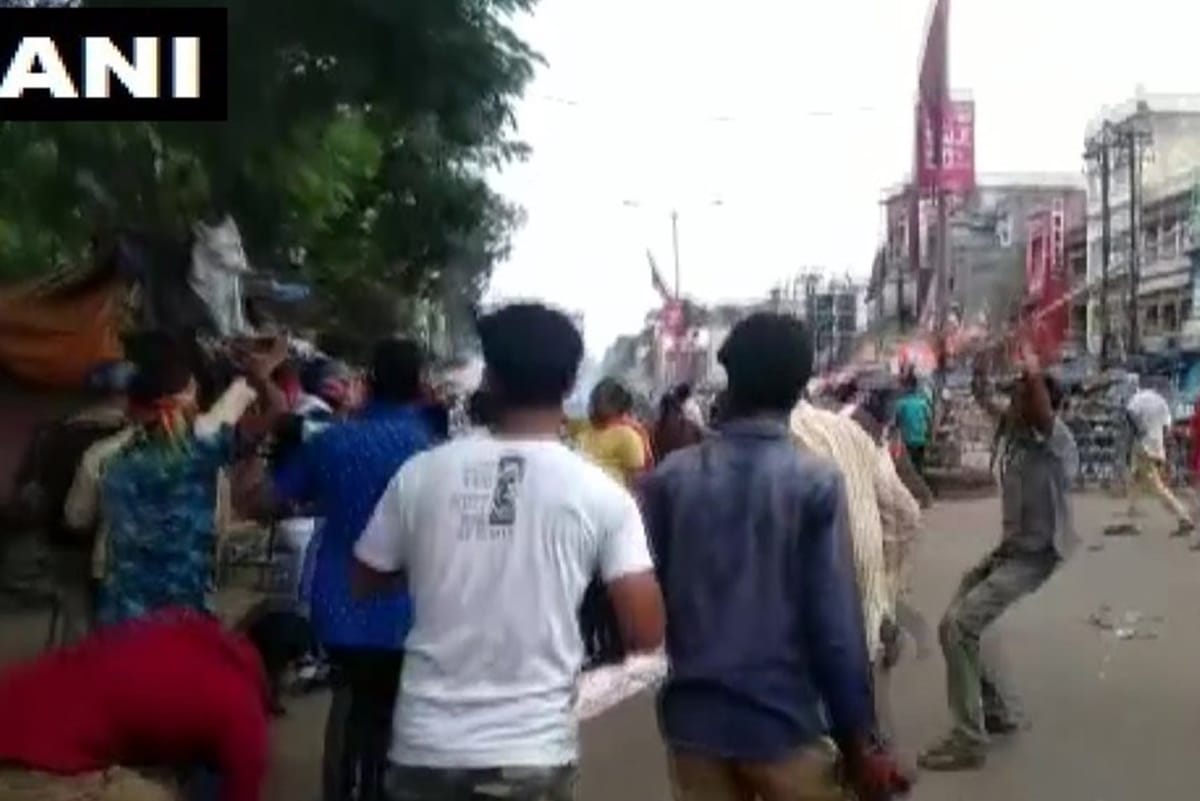 west bengal violence: Two injured in a clash allegedly between TMC and BJP supporters
