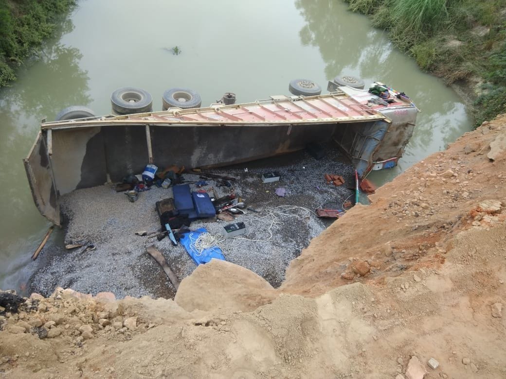 Accident of truck