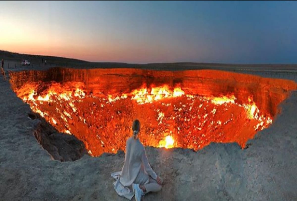 Door To Hell that is burning for the last 47 Years