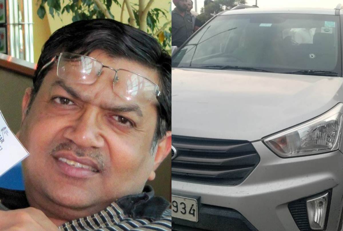 bikers firing upon amrit dhara hospital owner dr rajeev gupta