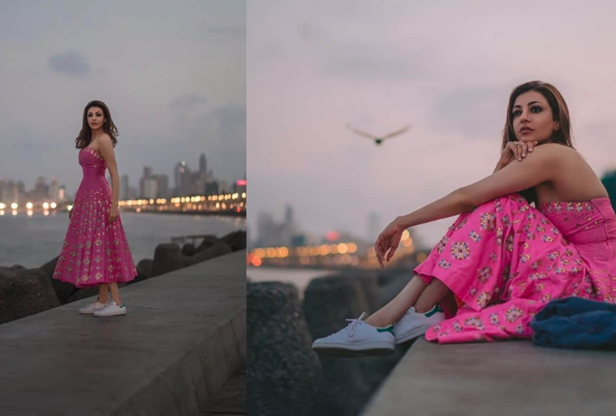 kajal aggarwal vintage ekaya silk saree joseph radhik photoshoot