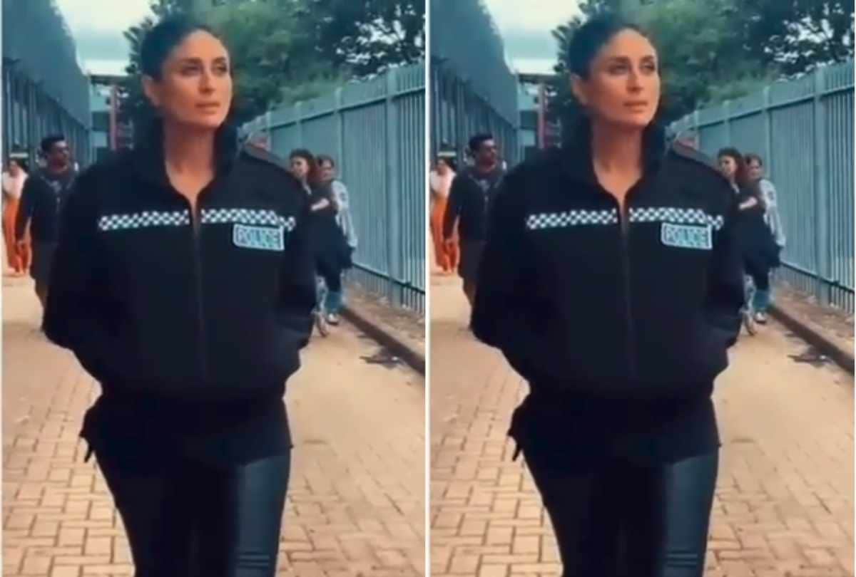 kareena kapoor new video from her film angrezi medium set