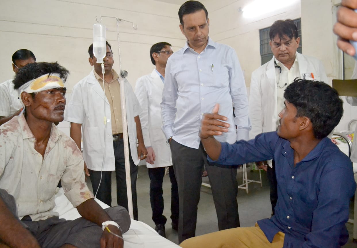 chief secretry stirred on hospital administraion on mismangment